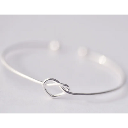 Silver Heart Bracelet