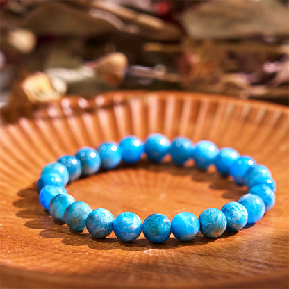 Buddha Stones Let the Past Go Blue Series Calm Tranquility Bracelet