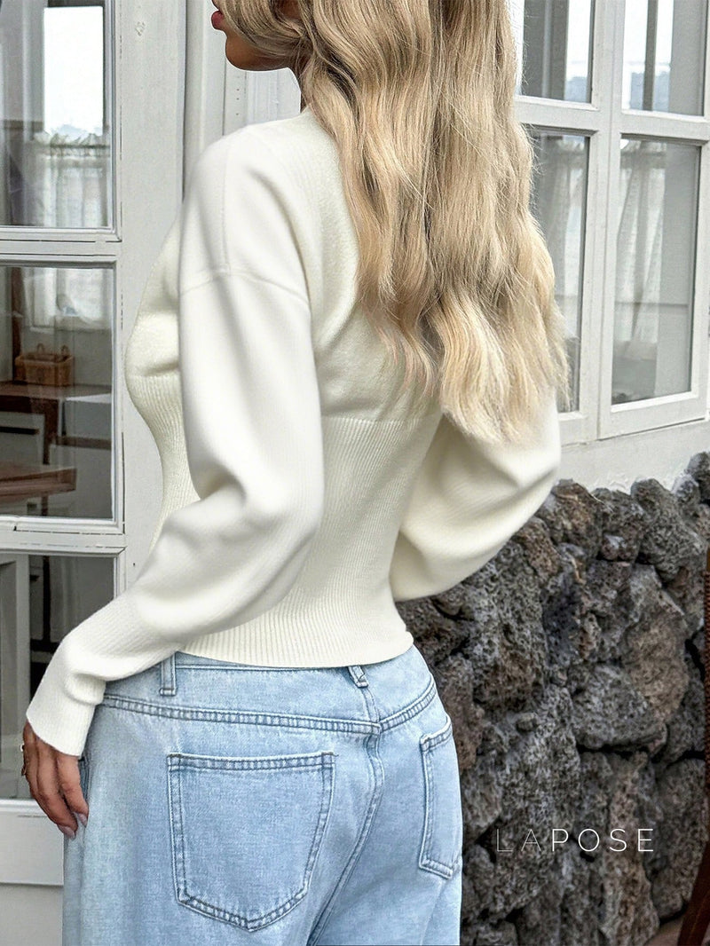 Classic Vintage Cardigan with a Flattering Fit