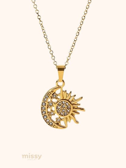 Celestial Pendant Necklace Collection