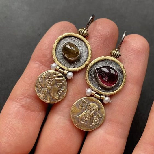 Menaphos Gold Earrings