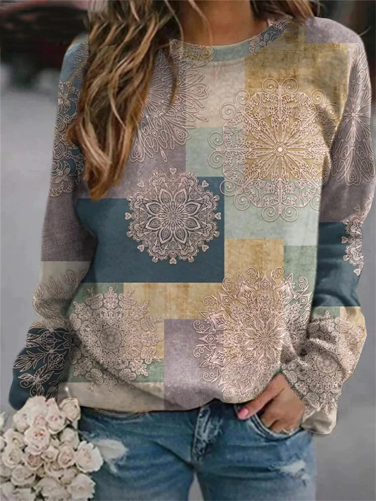 Gracefully Designed Sweater