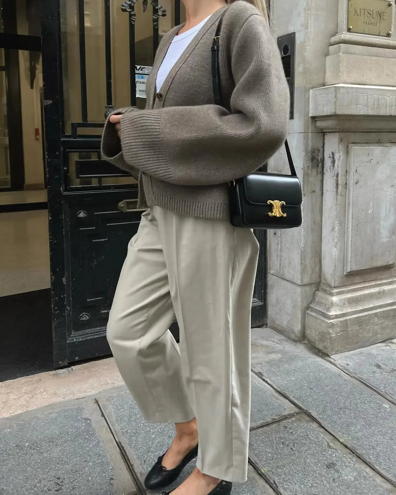 Vintage Inspired Sweater with a Contemporary Edge