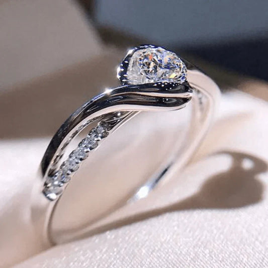 Zirconia Crystal Ring