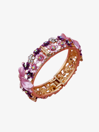 Ethel Crystal Garden Bangle