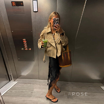 Vintage Inspired Jacket with a Contemporary Edge