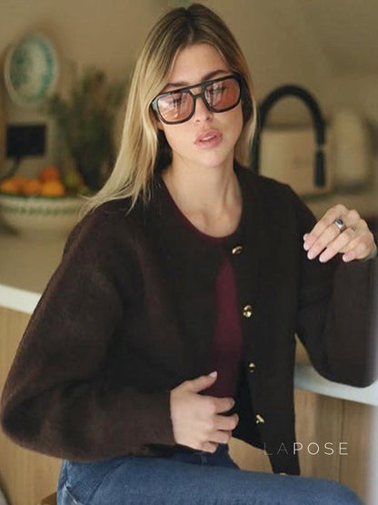 Vintage Inspired Cardigan with a Contemporary Edge
