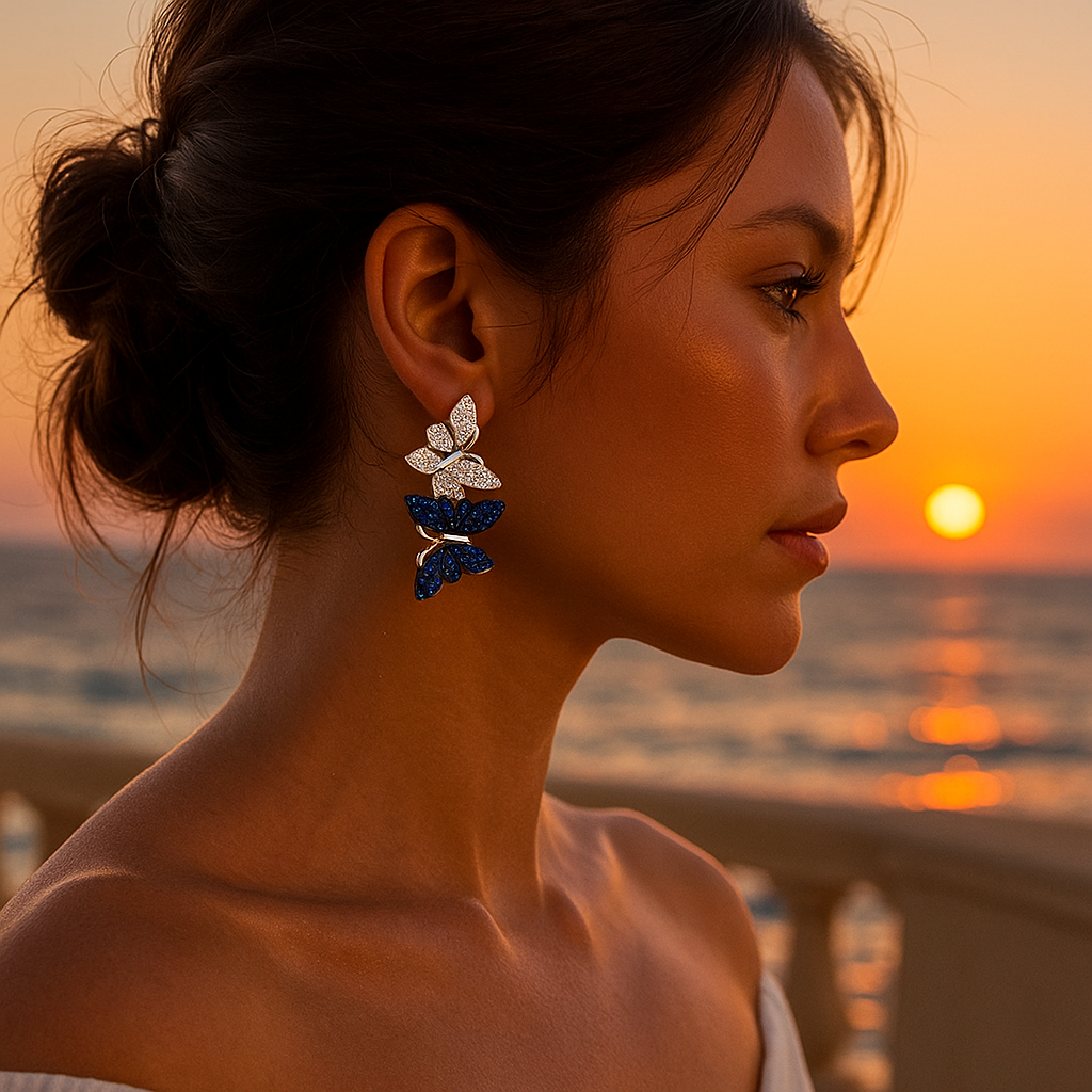 Cordelia | Butterfly Earrings