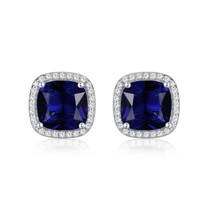 Gemstone Stud Earrings