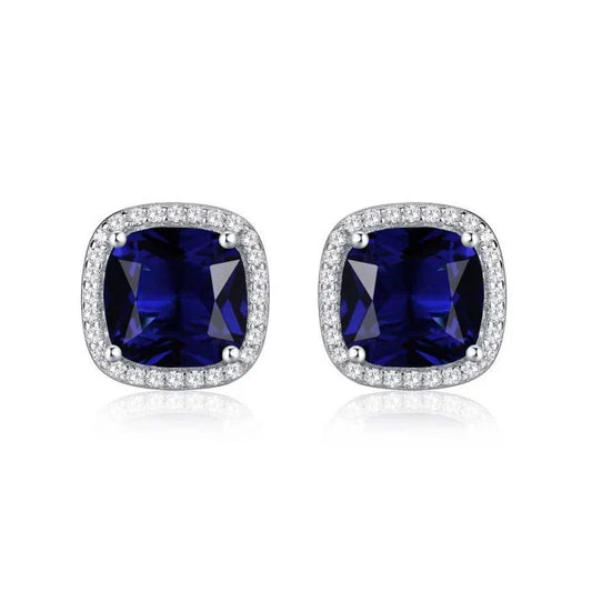 Gemstone Stud Earrings