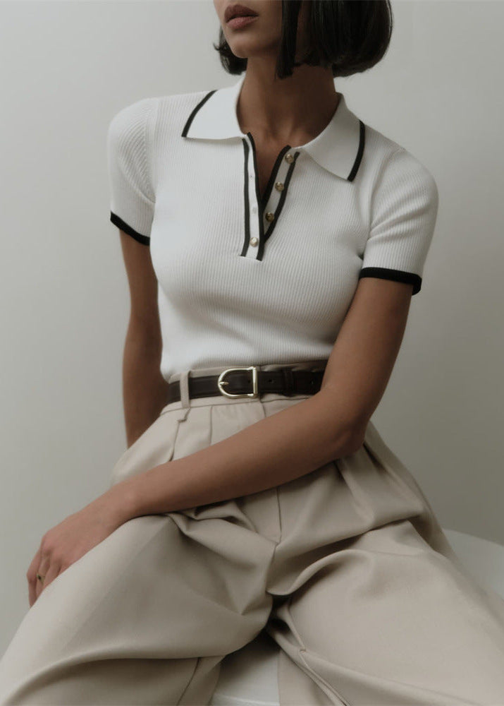 Well Tailored Top with a Graceful Silhouette