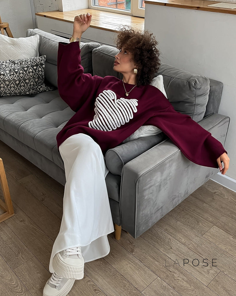 Beautifully Finished Sweater in a Timeless Design
