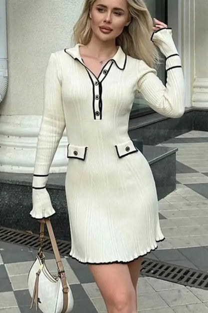 Beautifully Finished Dress in a Timeless Design