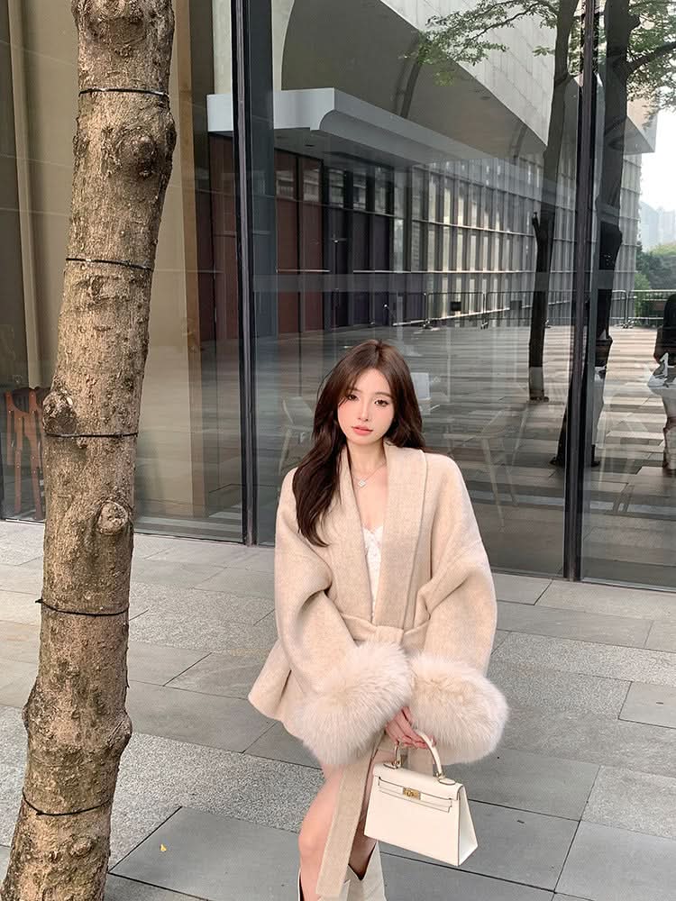 Classic Vintage Coat with a Flattering Fit