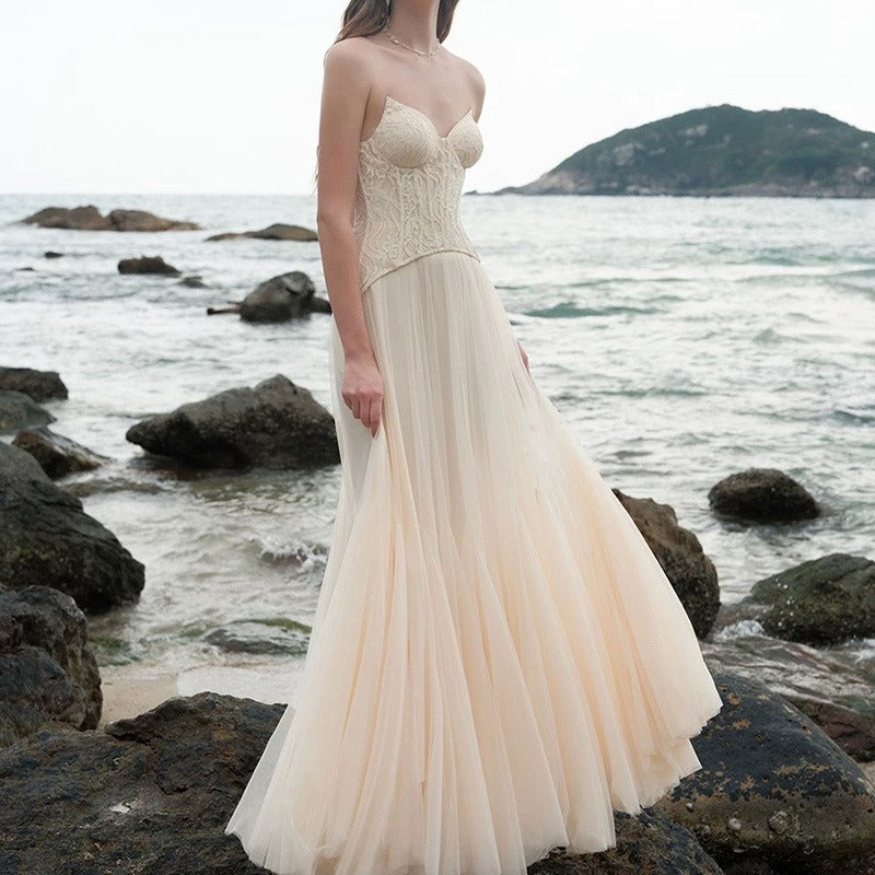 A Vintage Style Dress with Delicate Timeless Details