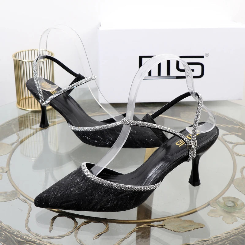 A Vintage Style Sandals with Delicate Timeless Details