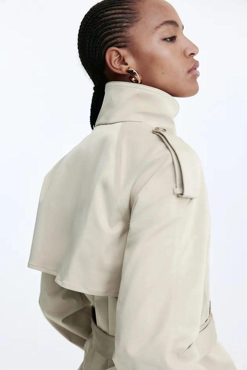 Vintage Inspired Coat with a Contemporary Edge