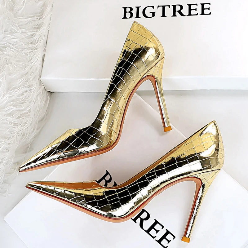 Sophisticated Heels with a Clean Classic Look