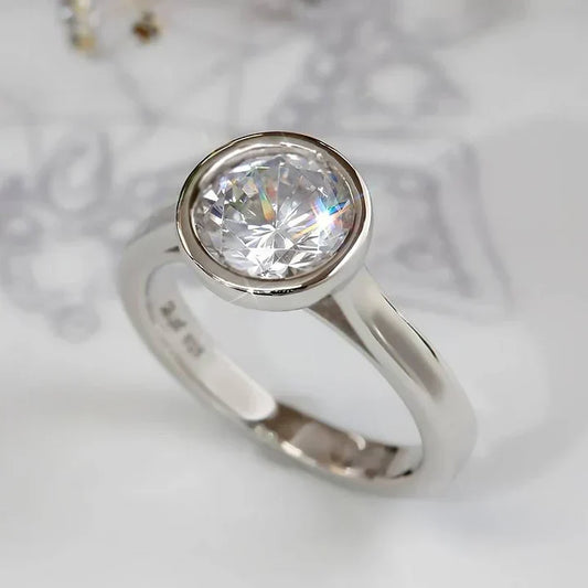 Zirconia Silver Ring