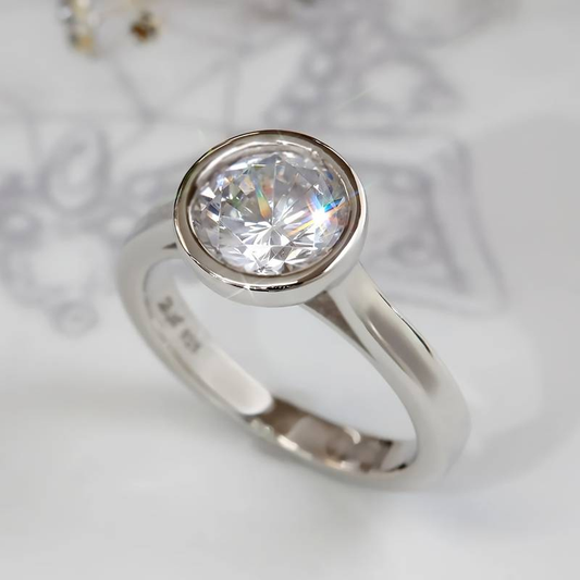 Zirconia Silver Ring