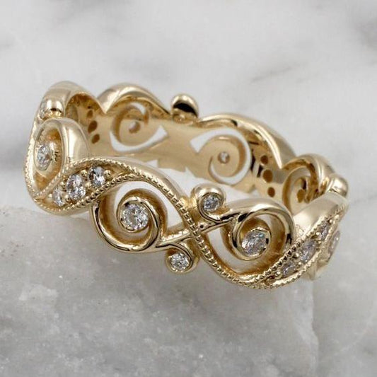 Prifddinas Zirconia Ring