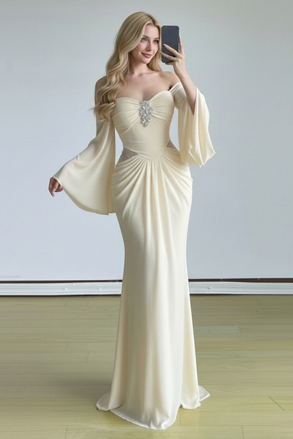 A Vintage Style Dress with Delicate Timeless Details
