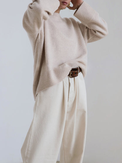 Classic Vintage Sweater with a Flattering Fit