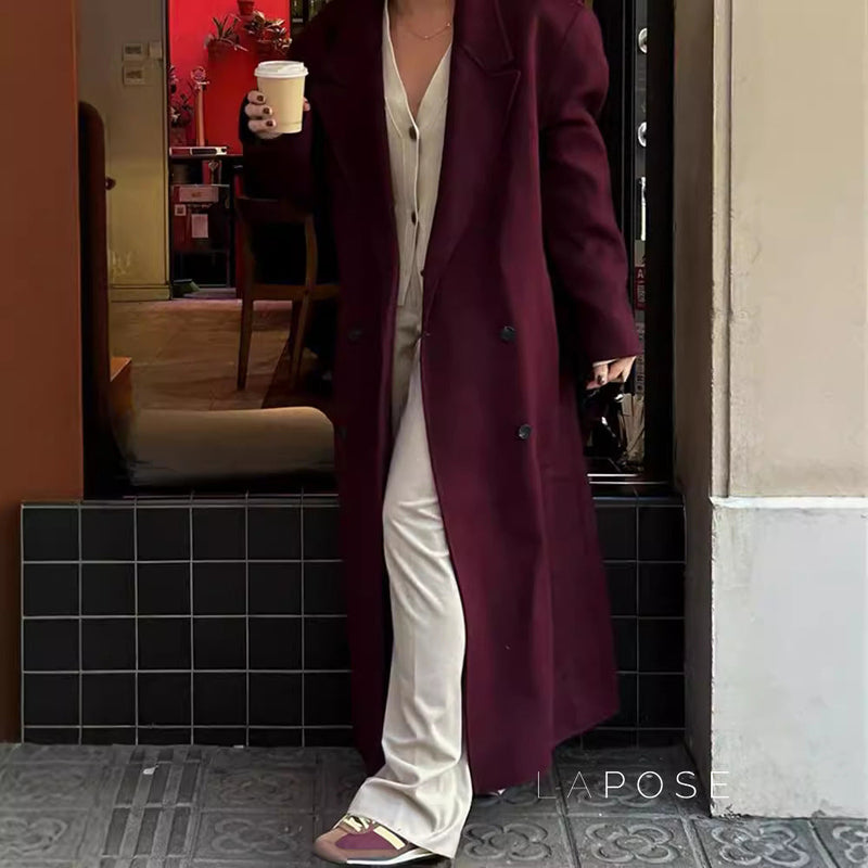 Sophisticated Coat with a Clean Classic Look