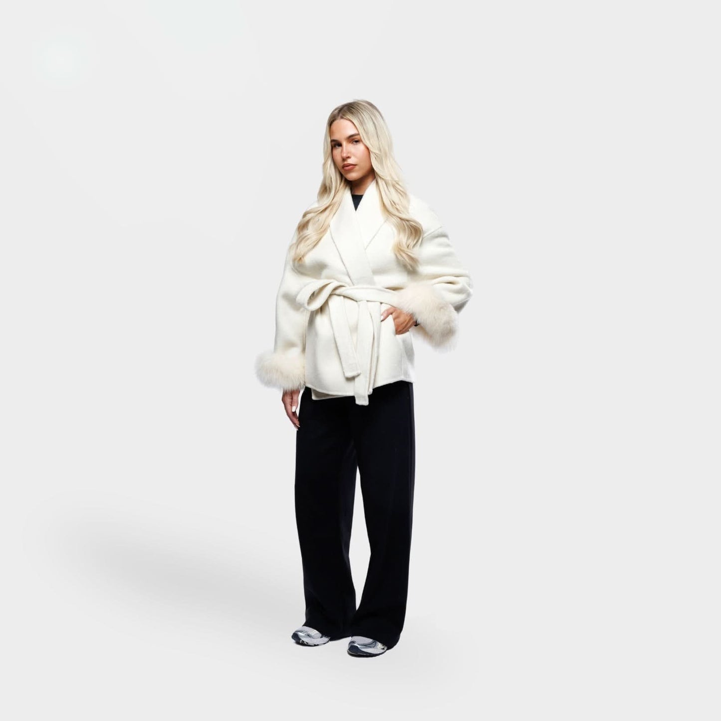 Classic Vintage Coat with a Flattering Fit