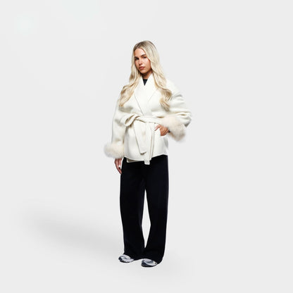Classic Vintage Coat with a Flattering Fit