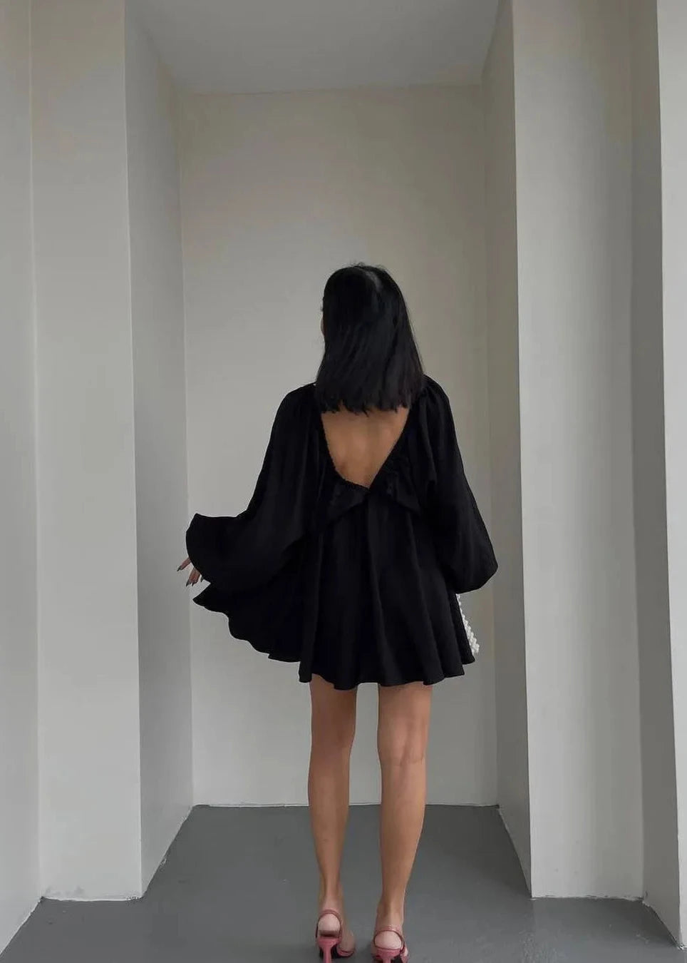 A Vintage Style Dress with Delicate Timeless Details