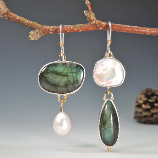Natural Stone Earrings