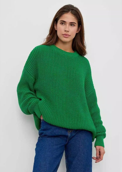 A Vintage Style Sweater with Delicate Timeless Details