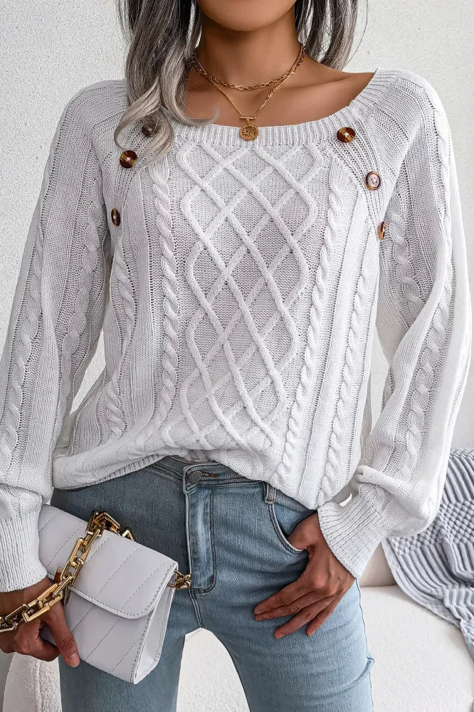 Gracefully Designed Sweater