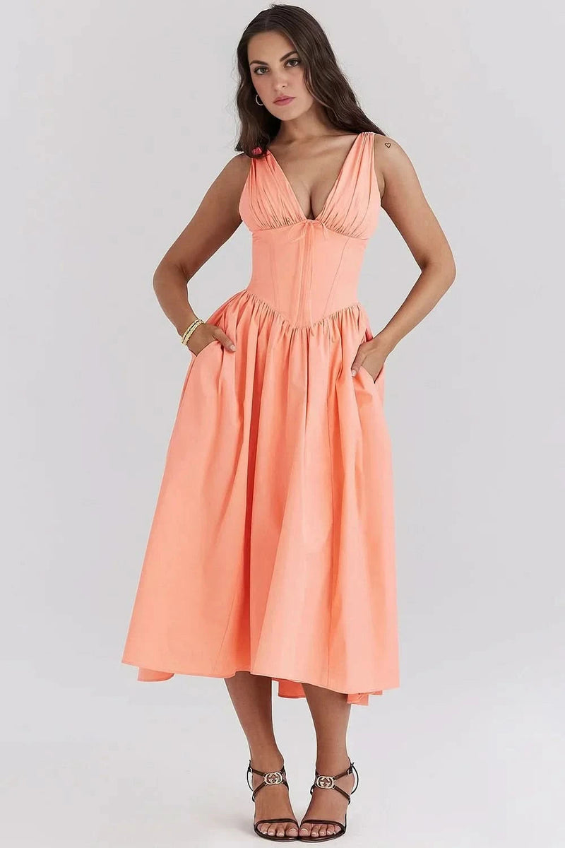 Classic Vintage Dress with a Flattering Fit