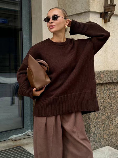 Beautifully Finished Sweater in a Timeless Design