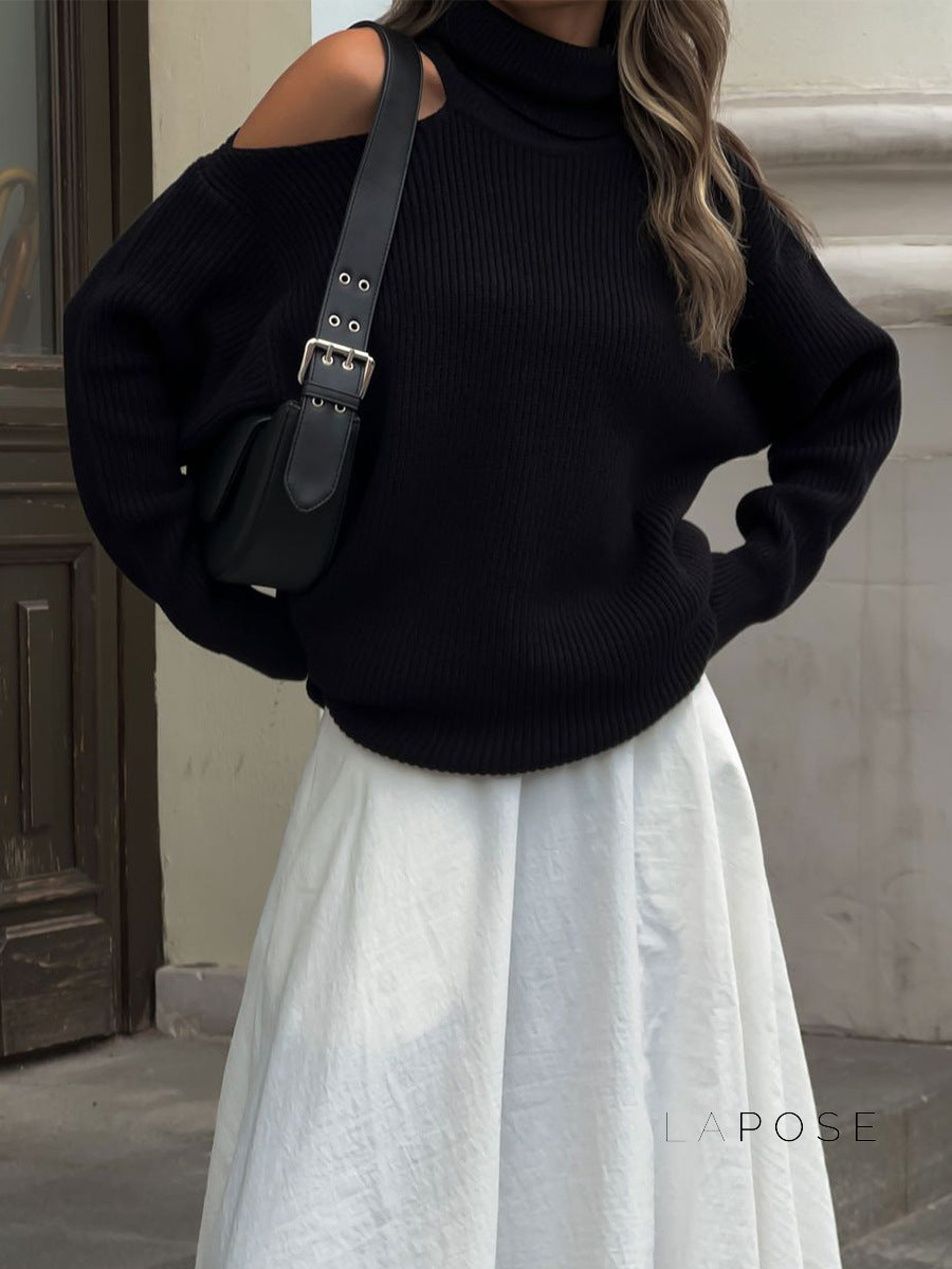 Well Tailored Sweater with a Graceful Silhouette