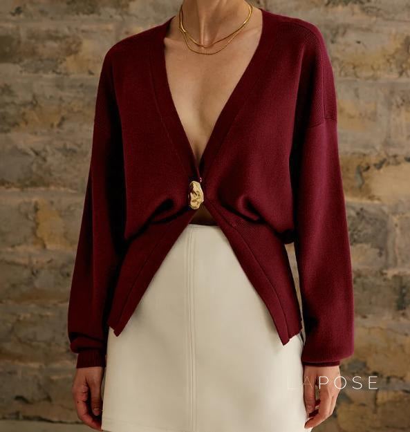 Vintage Inspired Cardigan with a Contemporary Edge