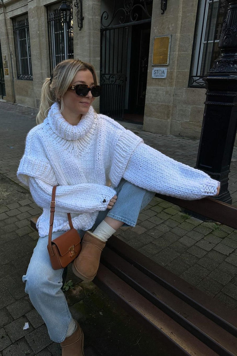 Gracefully Designed Sweater
