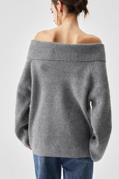 Gracefully Designed Sweater
