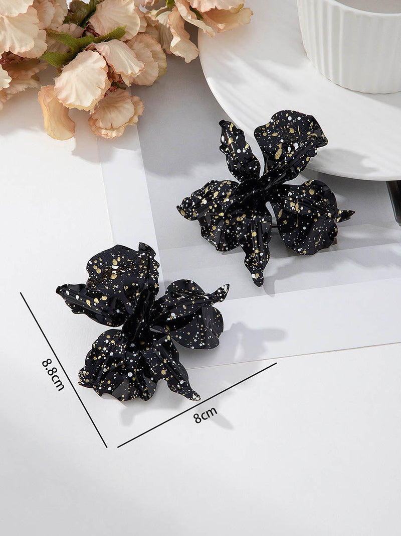 Flower Shape Earrings Accessories