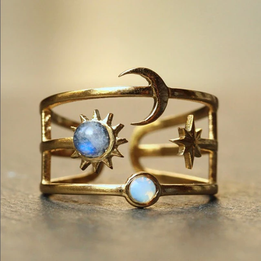 Cosmic Gold Ring