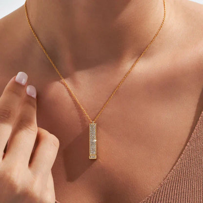 Rose Box & "i Love You" Necklace