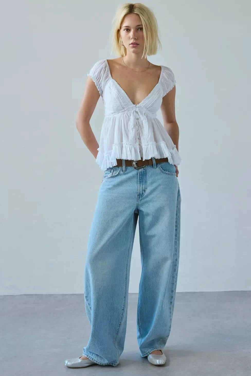 Gracefully Styled Blouse for Any Occasion