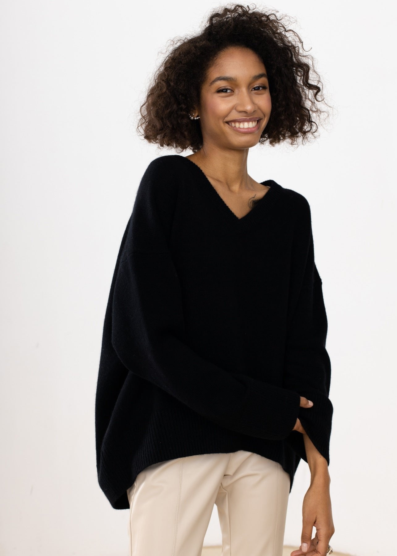 Vintage Inspired Sweater with a Contemporary Edge