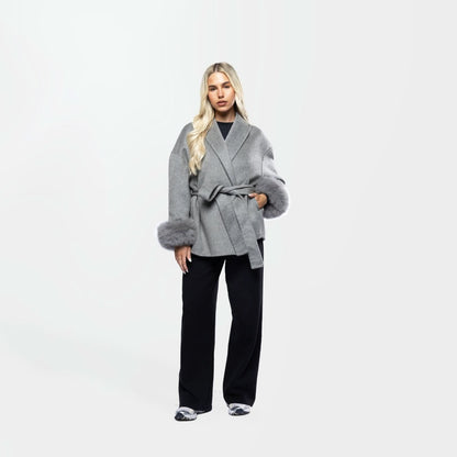 Classic Vintage Coat with a Flattering Fit