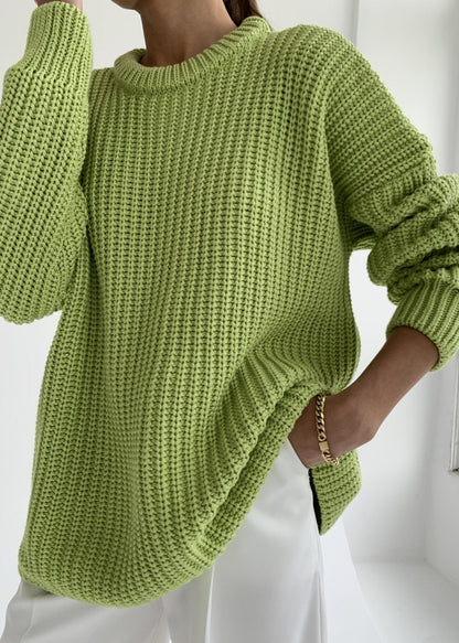 A Vintage Style Sweater with Delicate Timeless Details