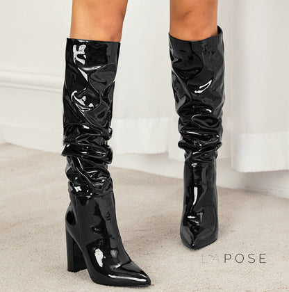 A Vintage Style Boots with Delicate Timeless Details