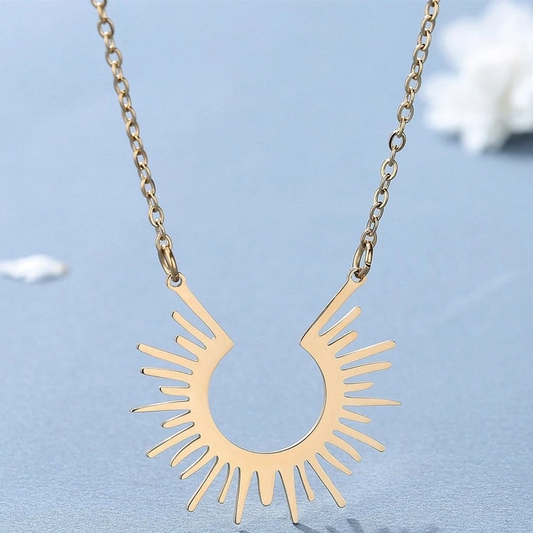 Solar Gold Necklace