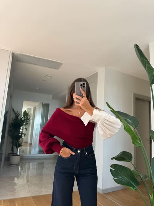 Gracefully Styled Sweater for Any Occasion